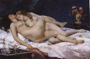 Gustave Courbet Sleep